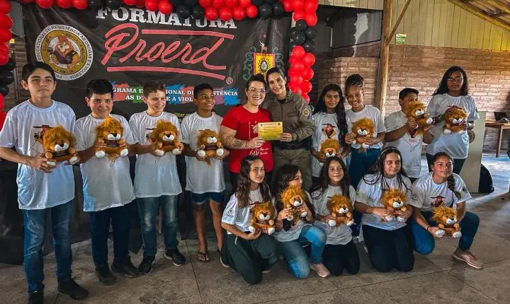 Proerd forma mais de 200 alunos em Palmares do Sul 