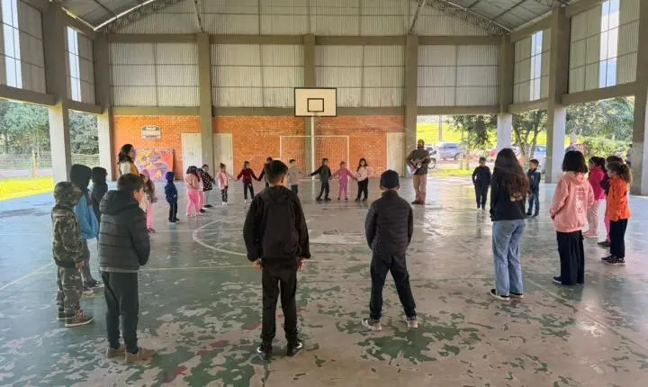 🌱🎨PROJETO CRIANÇA E NATUREZA LEVA ATIVIDADES LÚDICAS E DE EDUCAÇÃO AMBIENTAL ÀS ESCOLAS MUNICIPAIS EM OSÓRIO