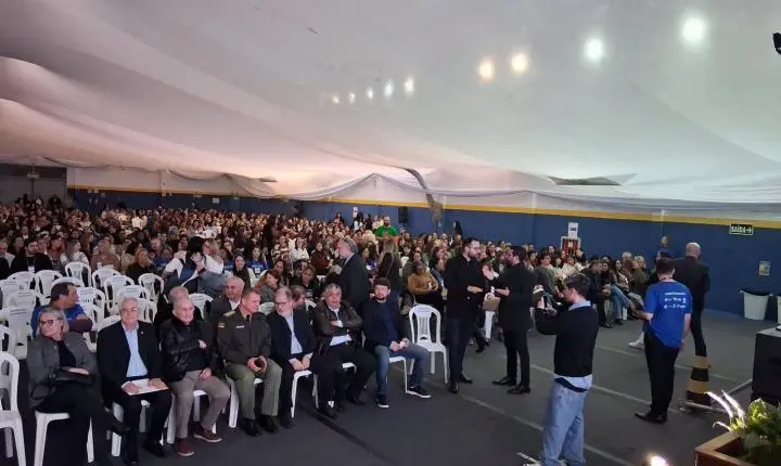✨📚 PÚBLICO LOTA A ABERTURA DO 22° FÓRUM INTERNACIONAL DE EDUCAÇÃO DE OSÓRIO 
