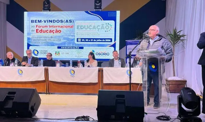 ✨📚 PÚBLICO LOTA A ABERTURA DO 22° FÓRUM INTERNACIONAL DE EDUCAÇÃO DE OSÓRIO 