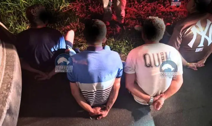 🚨 Quatro presos e um menor apreendido após roubo a residência em Imbé