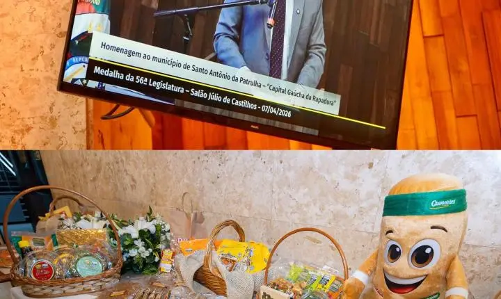 Santo Antônio da Patrulha recebe Medalha da 56° Legislatura da Assembleia Legislativa 