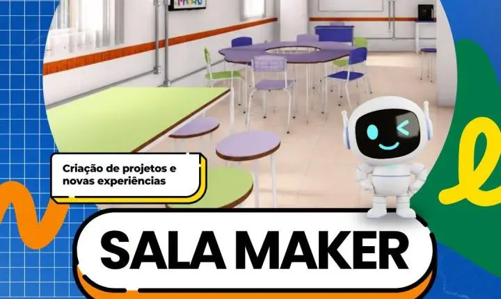 SECRETARIA DE EDUCAÇÃO DE CIDREIRA É CONTEMPLADA COM SALA MAKER