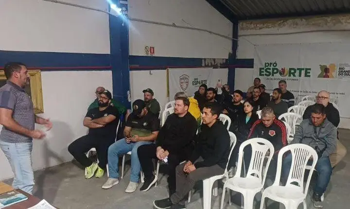 Secretaria de Esporte de Imbé realiza reuniões sobre o Campeonato Municipal de Futsal 2026