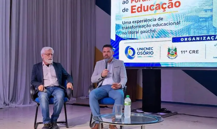 📚✨️ SEGUNDO DIA DO 22° FÓRUM DE EDUCAÇÃO DE OSÓRIO É MARCADO POR ATRAÇÃO INTERNACIONAL 📚✨️
