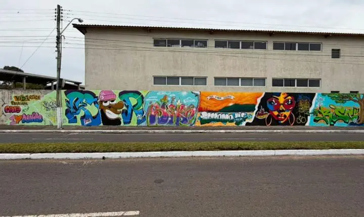 Semana do Hip-Hop: arte em grafite embeleza espaço urbano em Osório