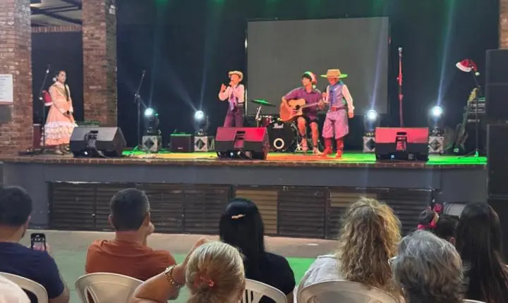 Shows integram a programação do Natal dos Bons Ventos nesta sexta-feira no Largo dos Estudantes