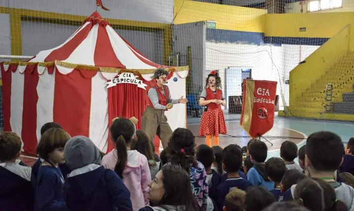 SMED Imbé e SESC Tramandaí promovem Semana da Criança aos alunos da rede municipal de ensino