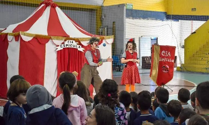 SMED Imbé e SESC Tramandaí promovem Semana da Criança aos alunos da rede municipal de ensino