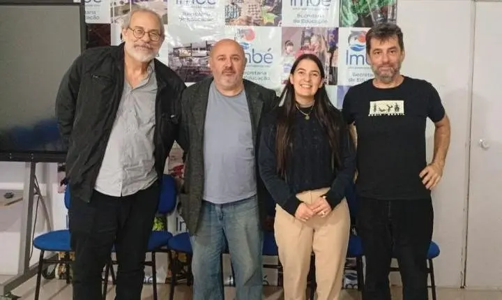 SMED//IMBÉ recebe representantes da UFRGS para divulgação de cursos de especialização