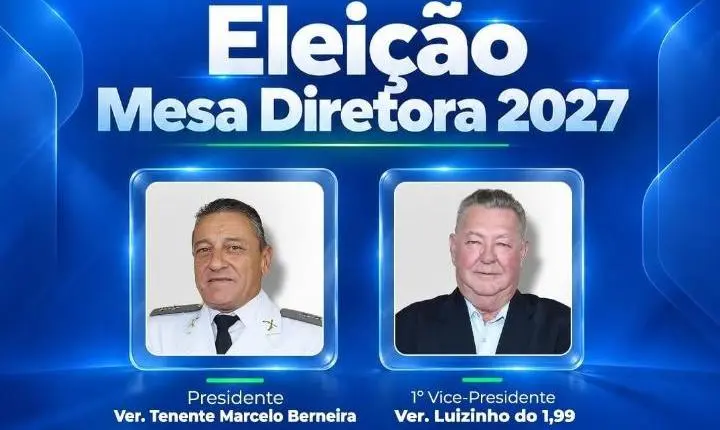 Tenente Marcelo Berneira é eleito presidente da Câmara de Tramandaí para 2027