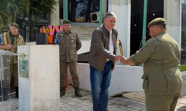  Tramandaí recebeu o Fogo Simbólico da Pátria!