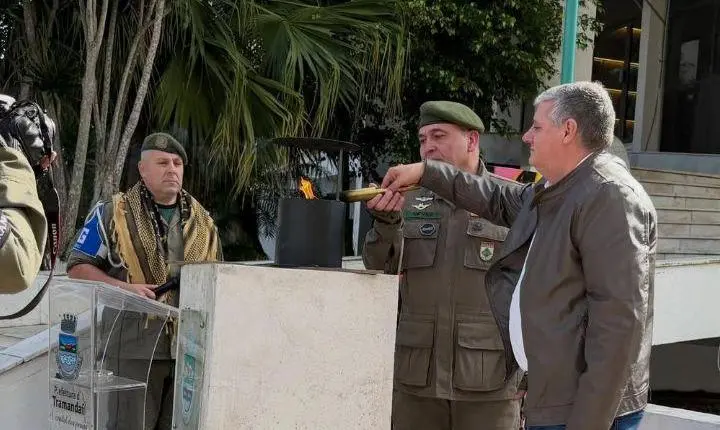  Tramandaí recebeu o Fogo Simbólico da Pátria!