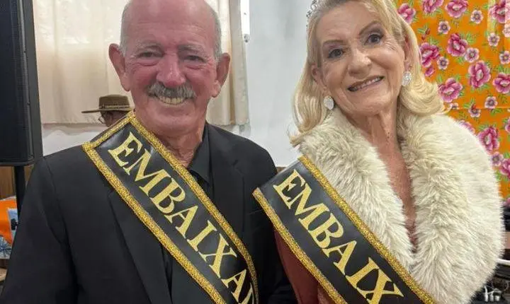 Turismo de Arroio do Sal apresenta embaixador e embaixatriz 60+ da 24ª Festa do Pescador