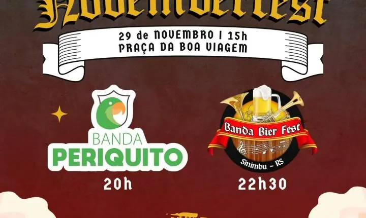 Vai ter Novemberfest em Santo Antônio